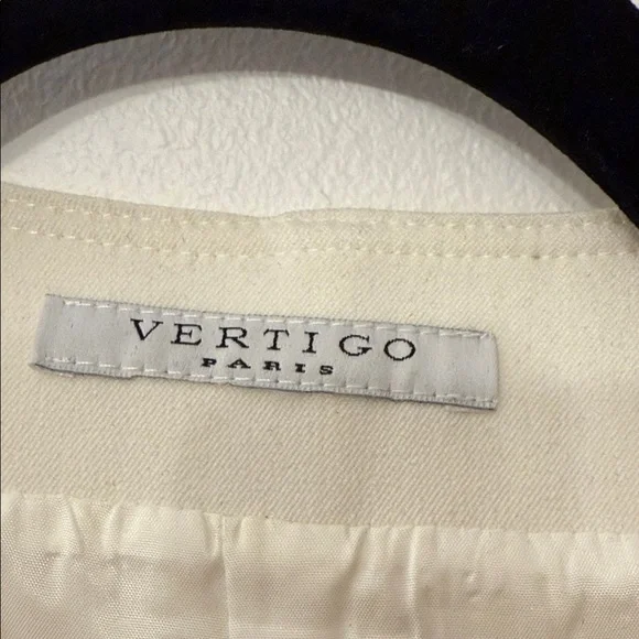 Vertigo Paris Cream Vest with Floral Embroidery - Picture 2 of 3